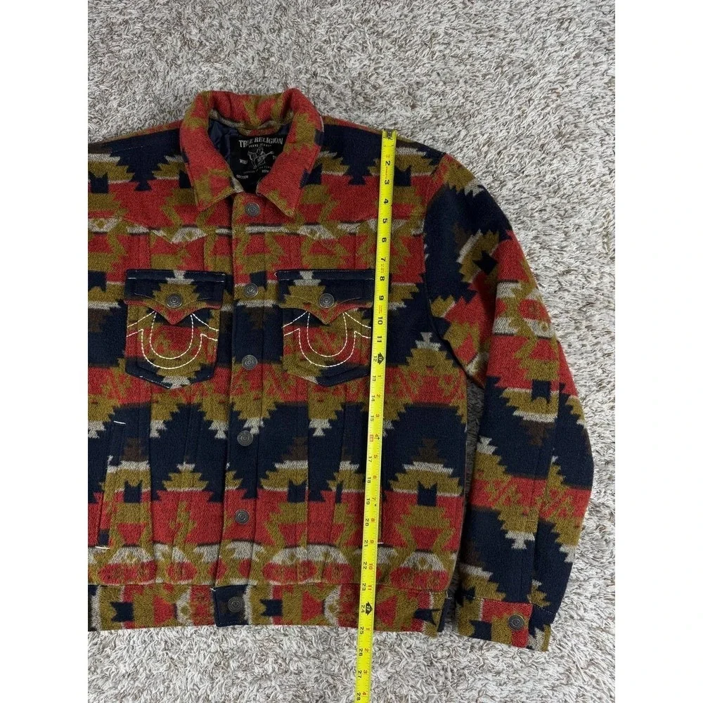 True Religion Men's South Western Jimmy Jacket Size Medium